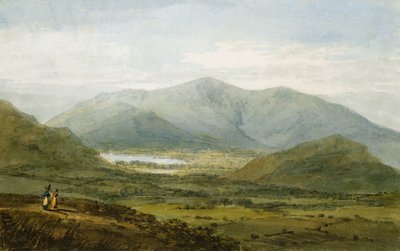 Skiddaw from the Newlands Valley, Bassenthwaite Lake in the distance by Joseph Mallord William Turner